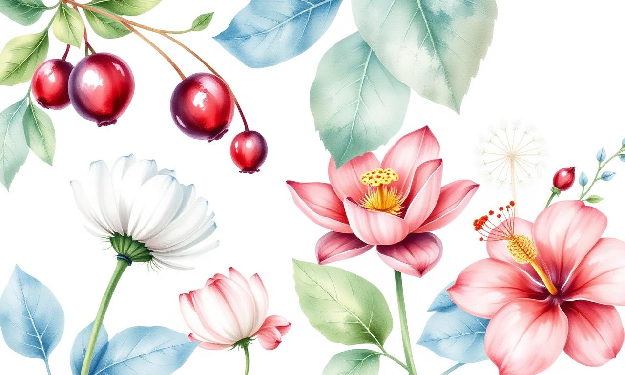 Natural botanical ingredients used in FemiCore